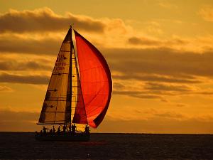 sailing sunsets