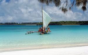 Sailing pirogue, Isle of Pines