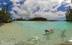 Natural swimming pool Ile des Pins