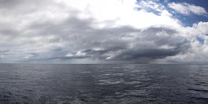 Squall line over the south lagoon