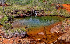 Swimming hole River Kaoris